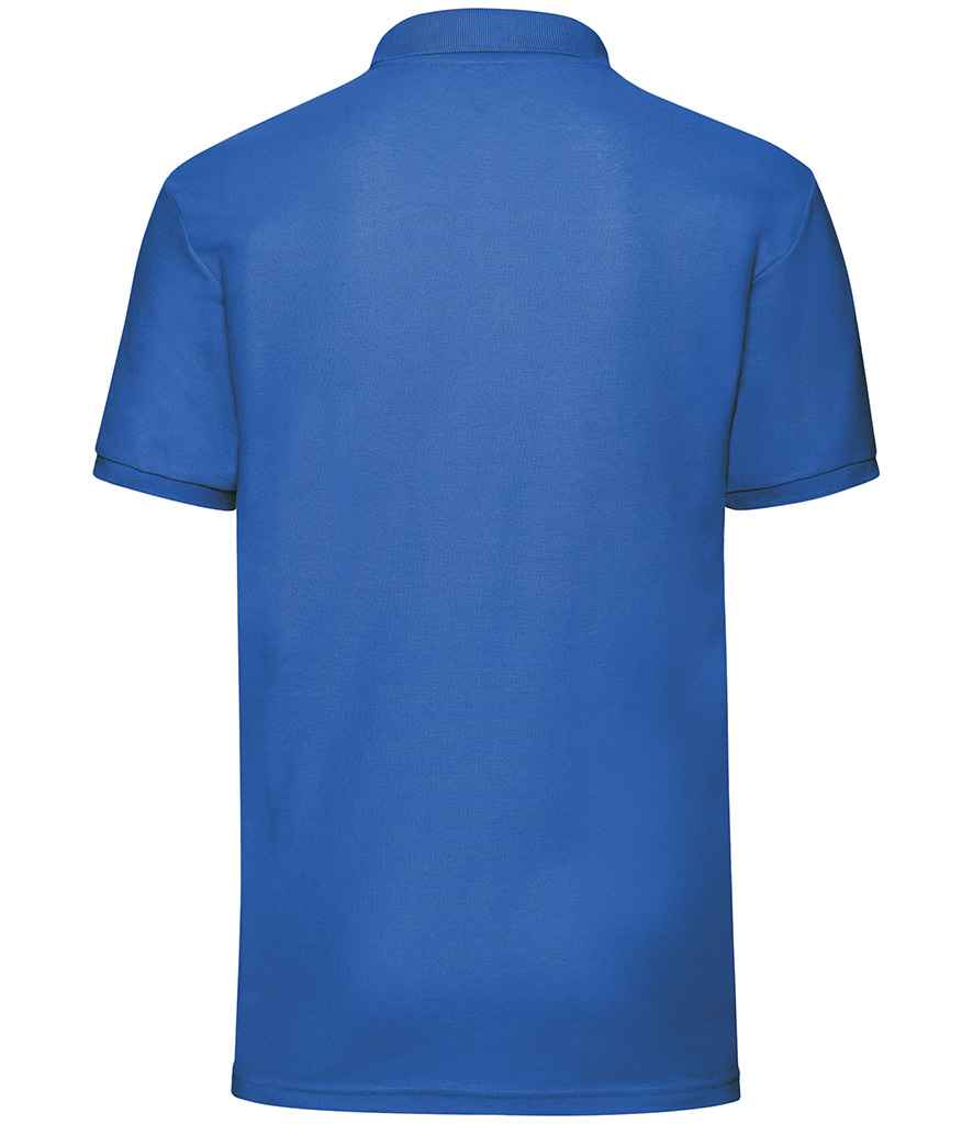 Fruit of the Loom SS11 Royal Blue Back - Ready to be Embroidered and Printed by Custard Workwear - Cheap Personalised and Customised Workwear in Nottinghamshire, Derbyshire and Leicestershire