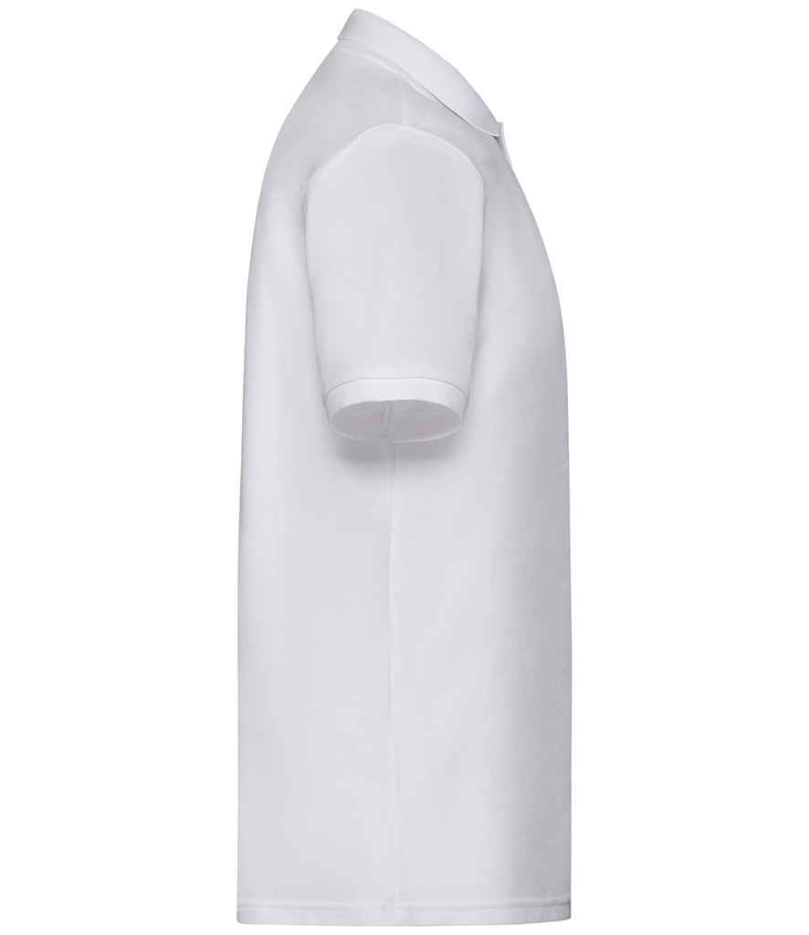 Fruit of the Loom SS11 White Right - Ready to be Embroidered and Printed by Custard Workwear - Cheap Personalised and Customised Workwear in Nottinghamshire, Derbyshire and Leicestershire