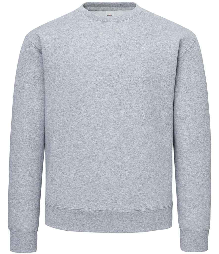 Fruit of the Loom SS141 Athletic Heather Front - Ready to be Embroidered and Printed by Custard Workwear - Cheap Personalised and Customised Workwear in Nottinghamshire, Derbyshire and Leicestershire