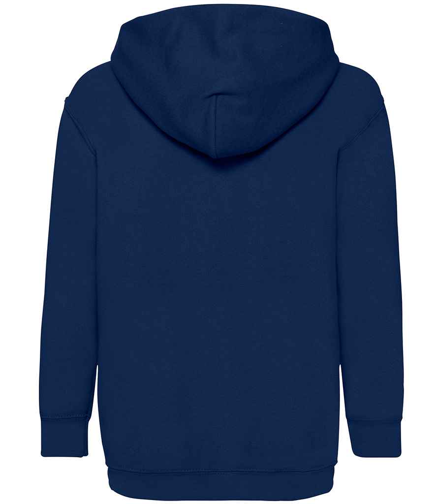 Fruit of the Loom SS14B Navy Back - Ready to be Embroidered and Printed by Custard Workwear - Cheap Personalised and Customised Workwear in Nottinghamshire, Derbyshire and Leicestershire