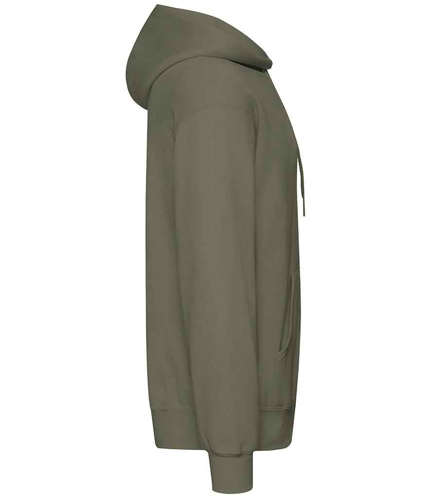 Fruit of the Loom SS14 Classic Olive Right - Ready to be Embroidered and Printed by Custard Workwear - Cheap Personalised and Customised Workwear in Nottinghamshire, Derbyshire and Leicestershire