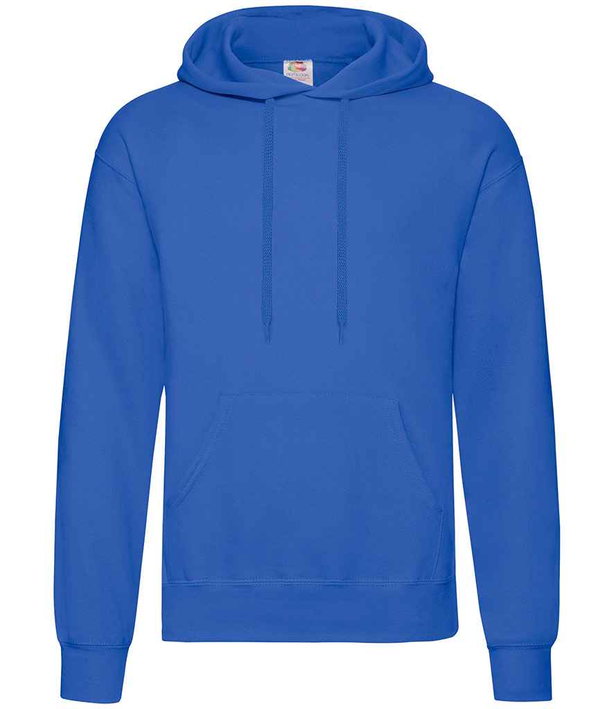 Fruit of the Loom SS14 Royal Blue Front - Ready to be Embroidered and Printed by Custard Workwear - Cheap Personalised and Customised Workwear in Nottinghamshire, Derbyshire and Leicestershire