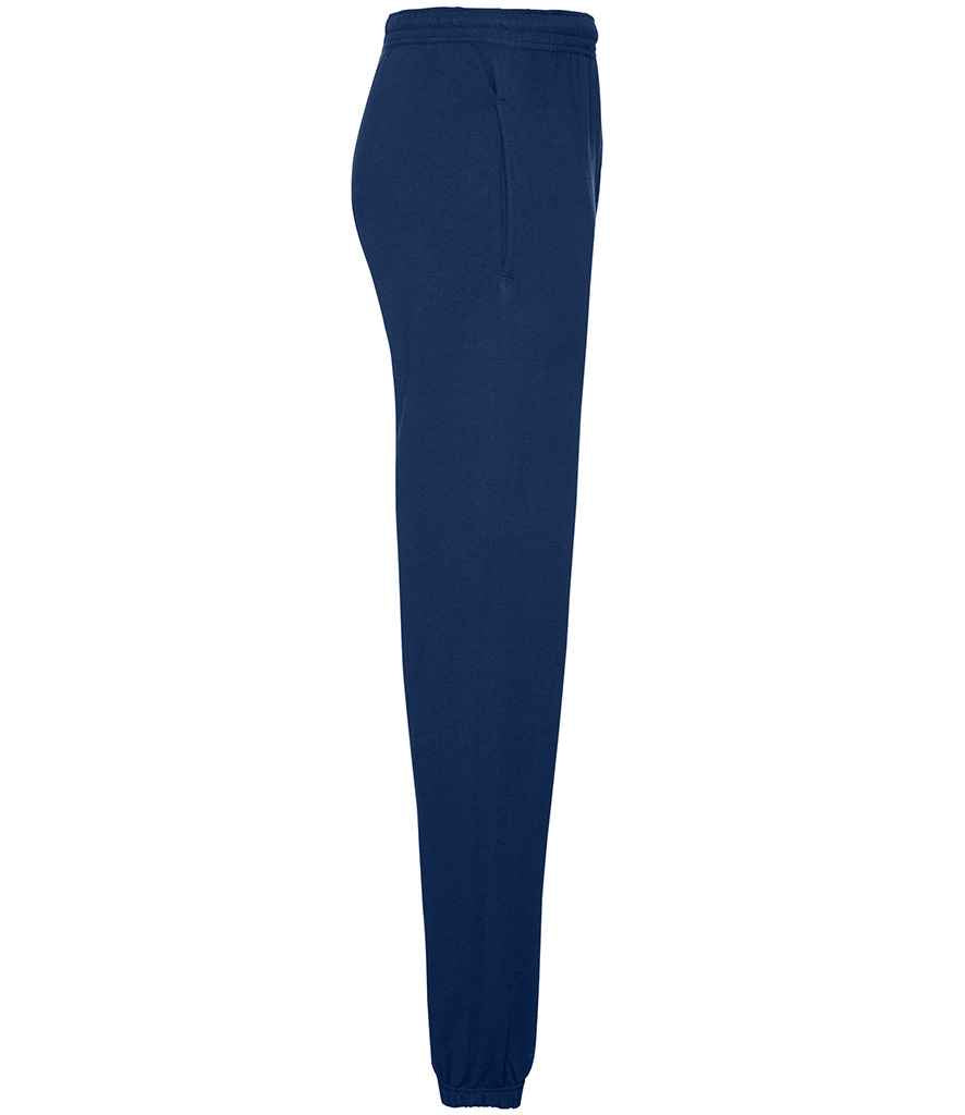 Fruit of the Loom SS15 Navy Right - Ready to be Printed by Custard Workwear - Cheap Personalised and Customised Workwear in Nottinghamshire, Derbyshire and Leicestershire
