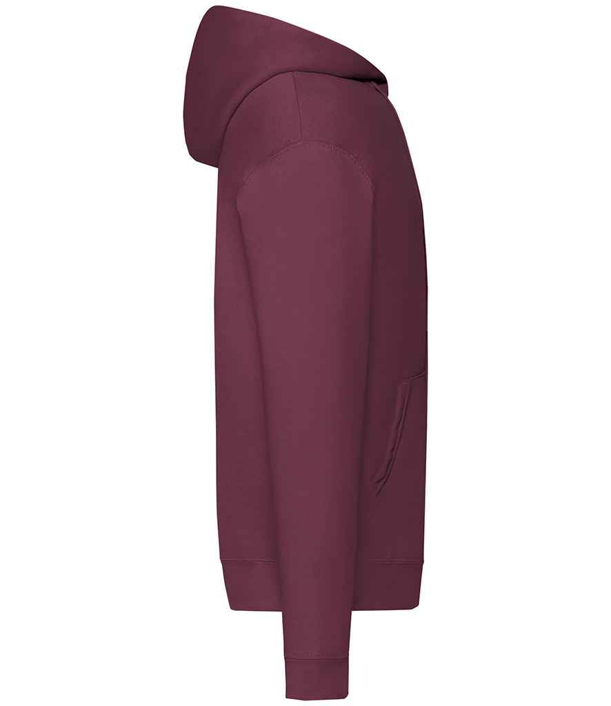 Fruit of the Loom SS16 Burgundy Right -  Ready to be Embroidered and Printed by Custard Workwear - Cheap Personalised and Customised Workwear in Nottinghamshire, Derbyshire and Leicestershire