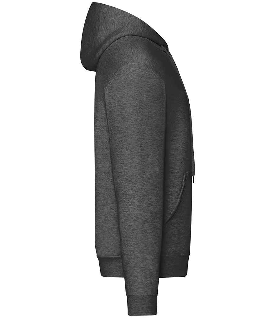 Fruit of the Loom SS16 Dark Heather Right -  Ready to be Embroidered and Printed by Custard Workwear - Cheap Personalised and Customised Workwear in Nottinghamshire, Derbyshire and Leicestershire