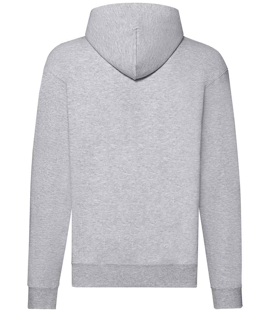 Fruit of the Loom SS16 Heather Grey Back - Ready to be Embroidered and Printed by Custard Workwear - Cheap Personalised and Customised Workwear in Nottinghamshire, Derbyshire and Leicestershire