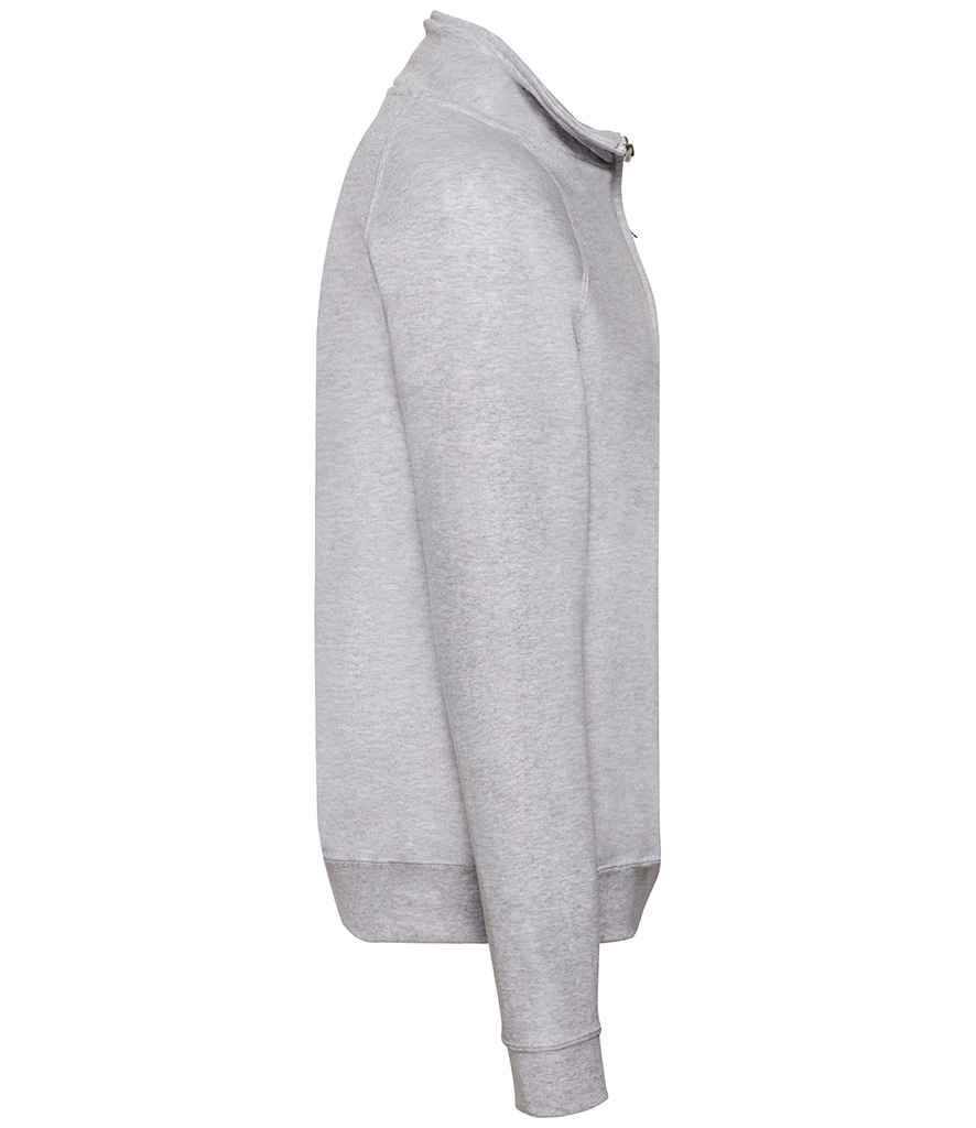 Fruit of the Loom SS17 Heather Grey Right -  Ready to be Embroidered and Printed by Custard Workwear - Cheap Personalised and Customised Workwear in Nottinghamshire, Derbyshire and Leicestershire