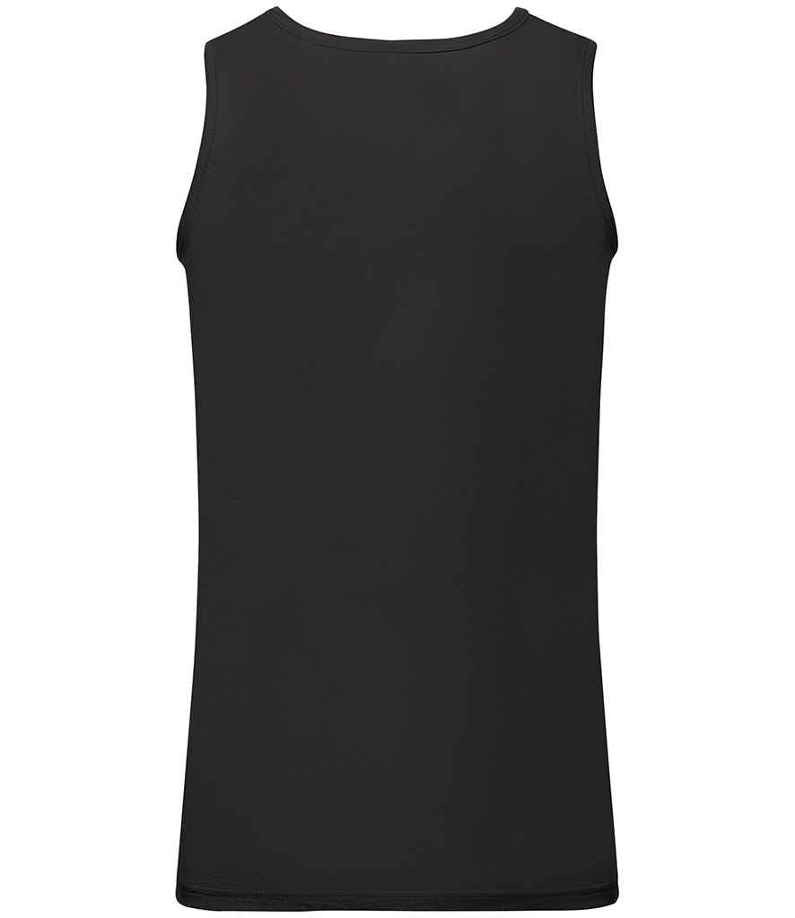 Fruit of the Loom SS18 Black Back - Ready to be Printed by Custard Workwear - Cheap Personalised and Customised Workwear in Nottinghamshire, Derbyshire and Leicestershire