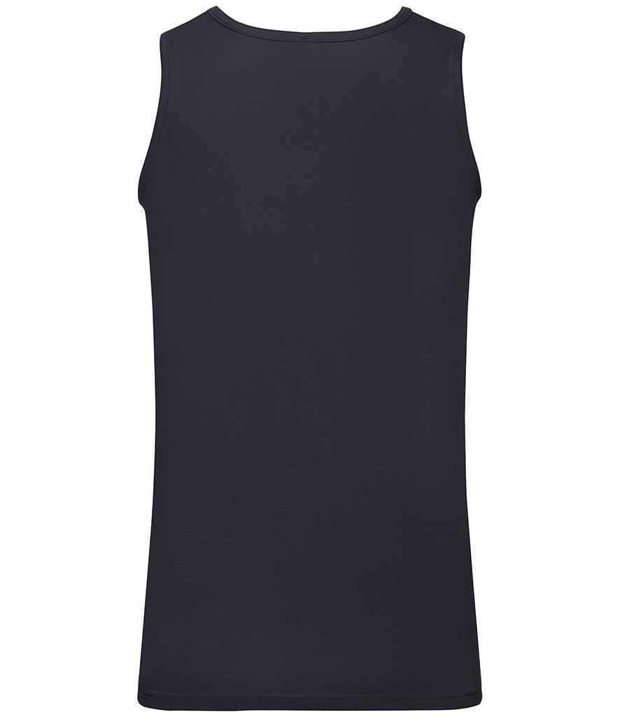 Fruit of the Loom SS18 Deep Navy Back - Ready to be Printed by Custard Workwear - Cheap Personalised and Customised Workwear in Nottinghamshire, Derbyshire and Leicestershire