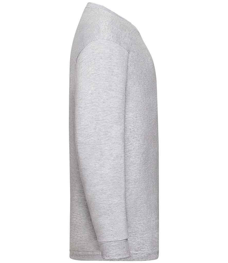 Fruit of the Loom SS21B Heather Grey Right - Ready to be Printed by Custard Workwear - Cheap Personalised and Customised Workwear in Nottinghamshire, Derbyshire and Leicestershire