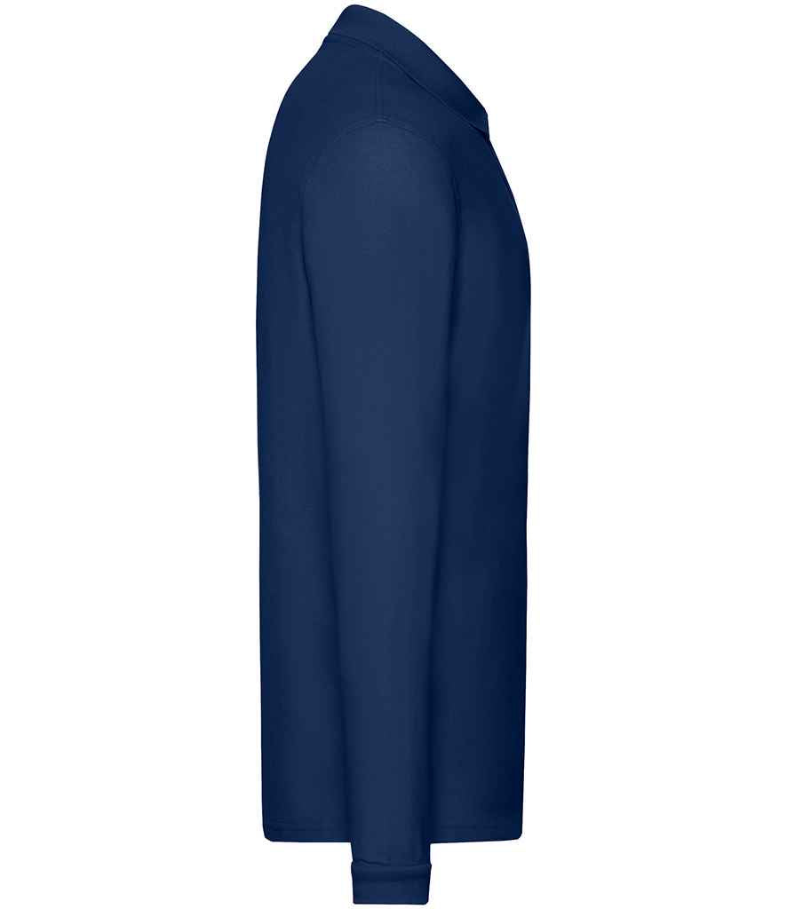 Fruit of the Loom SS24 Navy Right -  Ready to be Embroidered and Printed by Custard Workwear - Cheap Personalised and Customised Workwear in Nottinghamshire, Derbyshire and Leicestershire