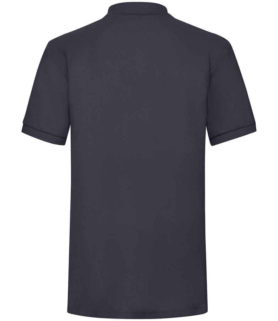 Fruit of the Loom SS27 Deep Navy Back - Ready to be Embroidered and Printed by Custard Workwear - Cheap Personalised and Customised Workwear in Nottinghamshire, Derbyshire and Leicestershire