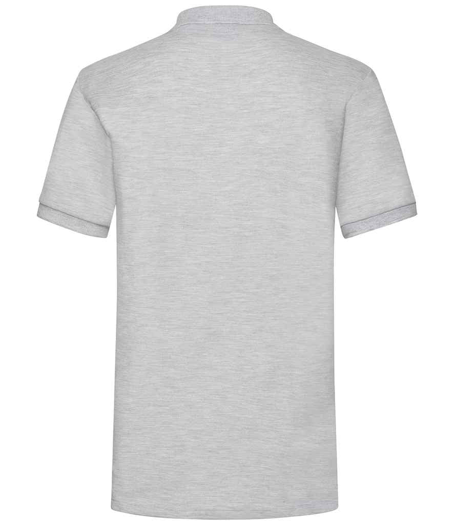 Fruit of the Loom SS27 Heather Grey Back - Ready to be Embroidered and Printed by Custard Workwear - Cheap Personalised and Customised Workwear in Nottinghamshire, Derbyshire and Leicestershire