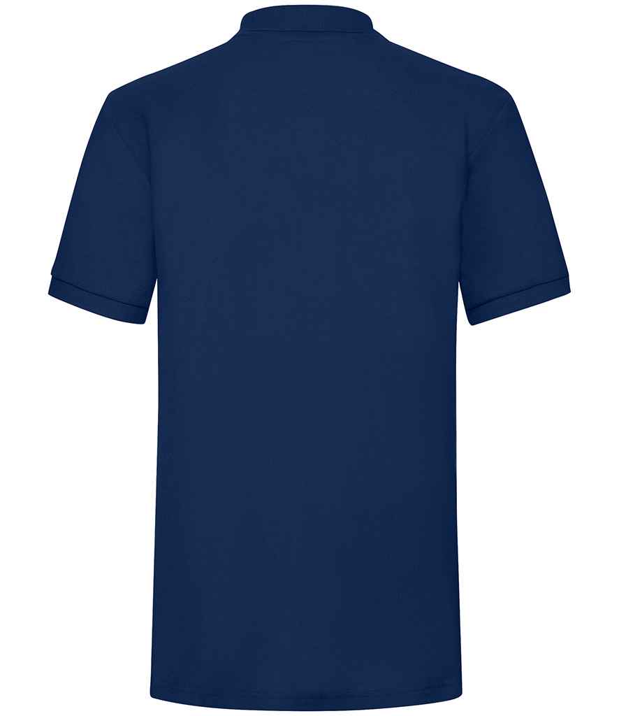 Fruit of the Loom SS27 Navy Back - Ready to be Embroidered and Printed by Custard Workwear - Cheap Personalised and Customised Workwear in Nottinghamshire, Derbyshire and Leicestershire