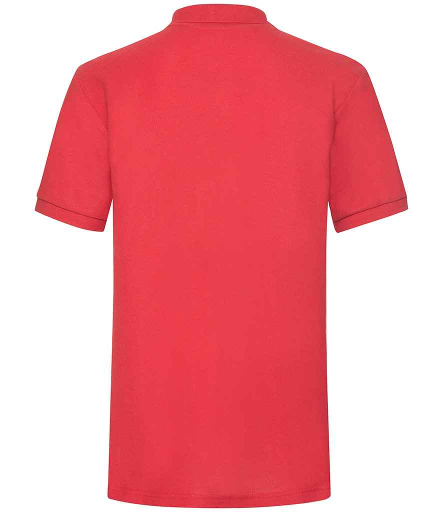 Fruit of the Loom SS27 Red Back - Ready to be Embroidered and Printed by Custard Workwear - Cheap Personalised and Customised Workwear in Nottinghamshire, Derbyshire and Leicestershire