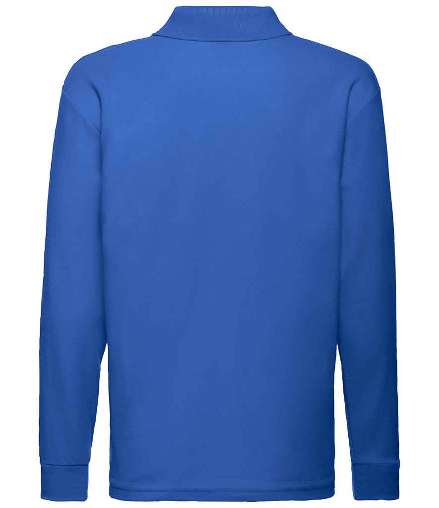 Fruit of the Loom SS45B Royal Blue Back - Ready to be Embroidered and Printed by Custard Workwear - Cheap Personalised and Customised Workwear in Nottinghamshire, Derbyshire and Leicestershire