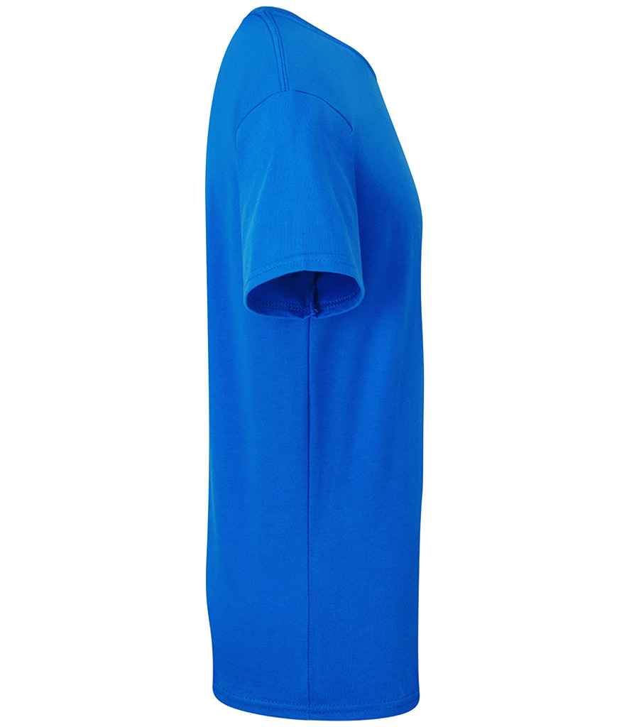 Fruit of the Loom SS620B Royal Blue Left - Ready to be Embroidered and Printed by Custard Workwear - Cheap Personalised and Customised Workwear in Nottinghamshire, Derbyshire and Leicestershire