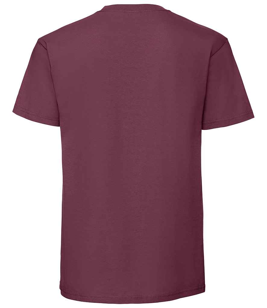 Fruit of the Loom SS620 Burgundy Back - Ready to be Embroidered and Printed by Custard Workwear - Cheap Personalised and Customised Workwear in Nottinghamshire, Derbyshire and Leicestershire