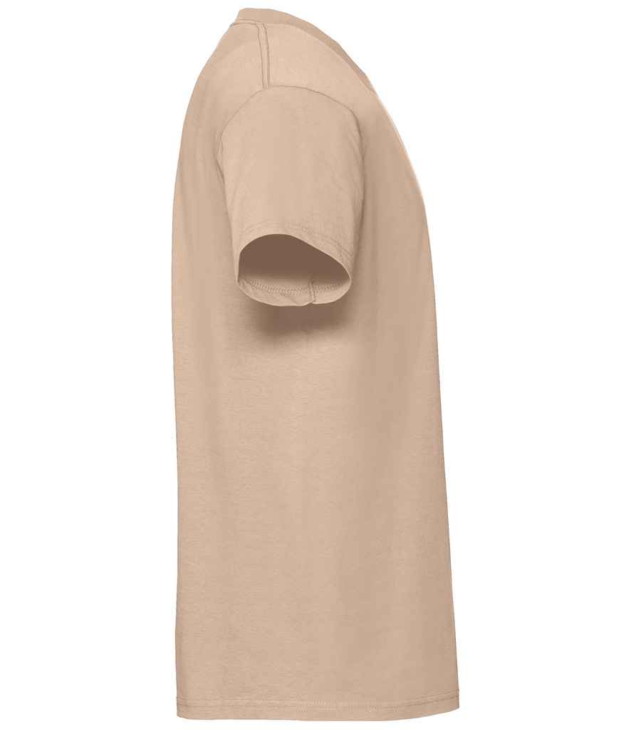 Fruit of the Loom SS620 Desert Sand Right - Ready to be Embroidered and Printed by Custard Workwear - Cheap Personalised and Customised Workwear in Nottinghamshire, Derbyshire and Leicestershire