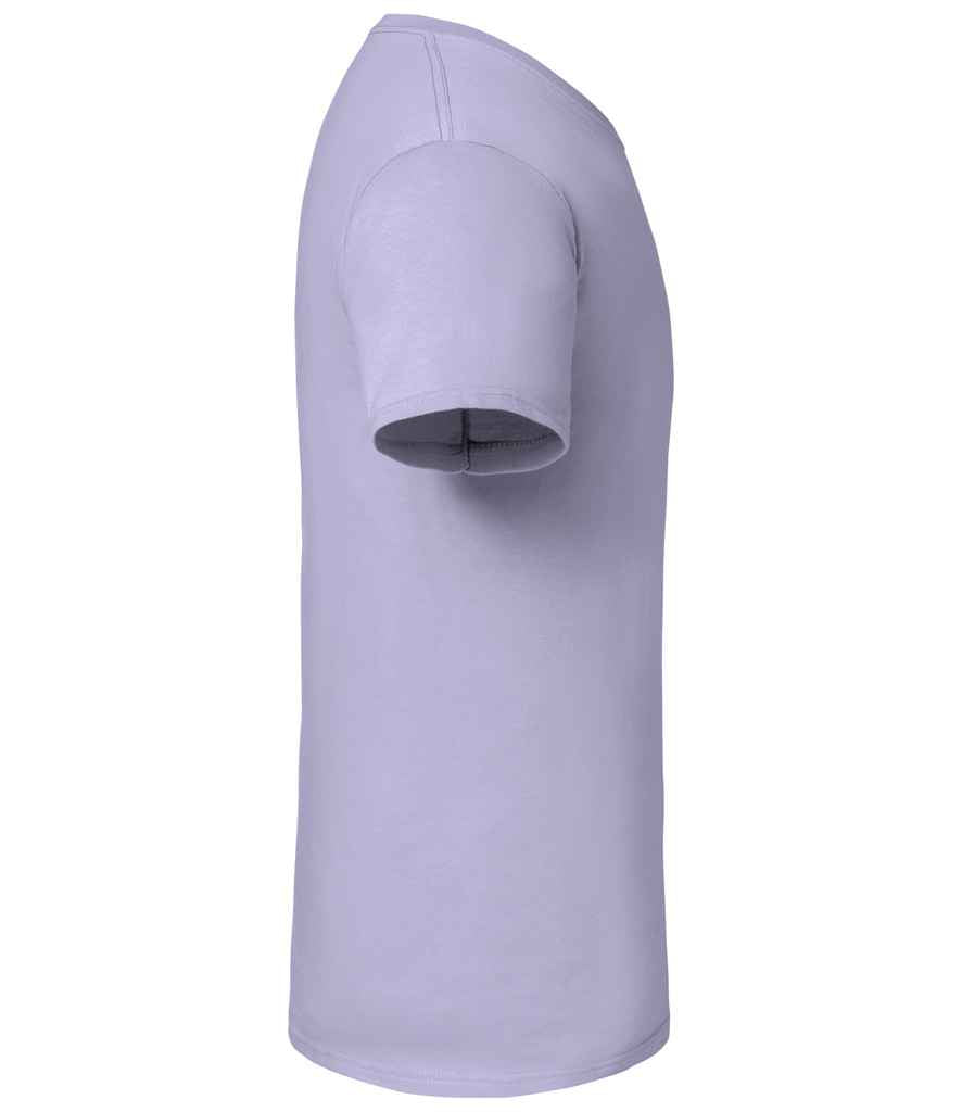 Fruit of the Loom SS620 Soft Lavender Right - Ready to be Embroidered and Printed by Custard Workwear - Cheap Personalised and Customised Workwear in Nottinghamshire, Derbyshire and Leicestershire