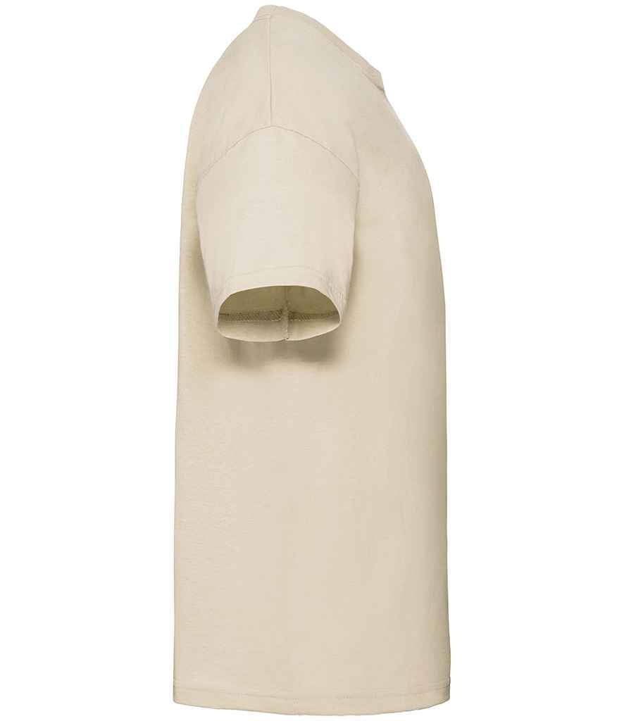 Fruit of the Loom SS6B Natural Right -  Ready to be Printed by Custard Workwear - Cheap Personalised and Customised Workwear in Nottinghamshire, Derbyshire and Leicestershire