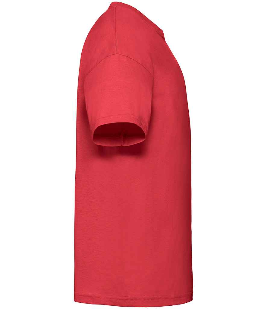 Fruit of the Loom SS6B Red Right -  Ready to be Printed by Custard Workwear - Cheap Personalised and Customised Workwear in Nottinghamshire, Derbyshire and Leicestershire