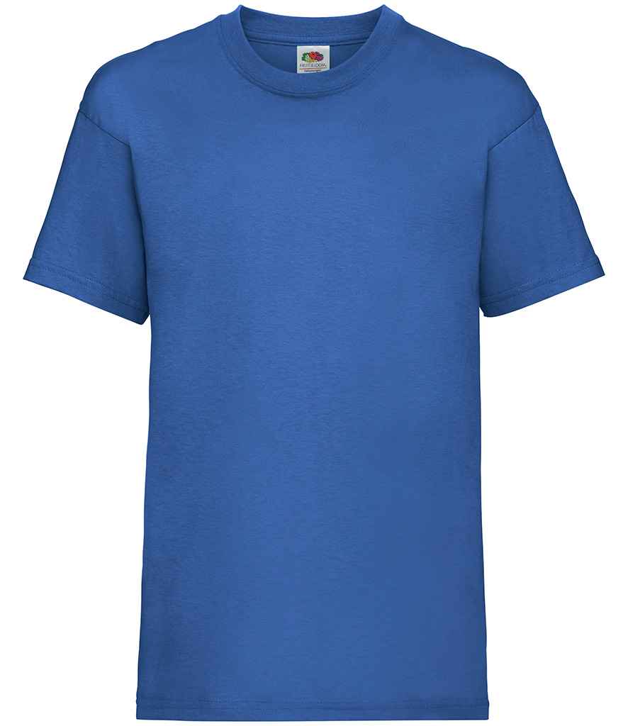 Fruit of the Loom SS6B Royal Blue Front - Ready to be Printed by Custard Workwear - Cheap Personalised and Customised Workwear in Nottinghamshire, Derbyshire and Leicestershire