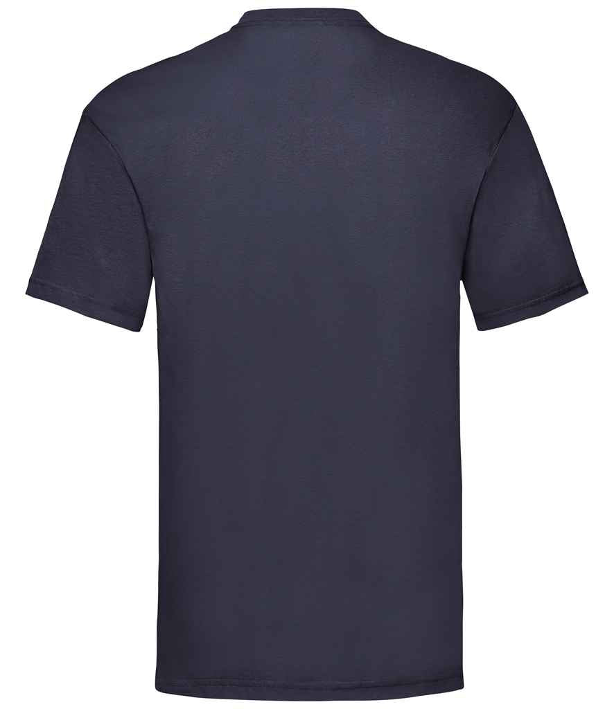 Fruit of the Loom SS6 Deep Navy Back - Ready to be Printed by Custard Workwear - Cheap Personalised and Customised Workwear in Nottinghamshire, Derbyshire and Leicestershire