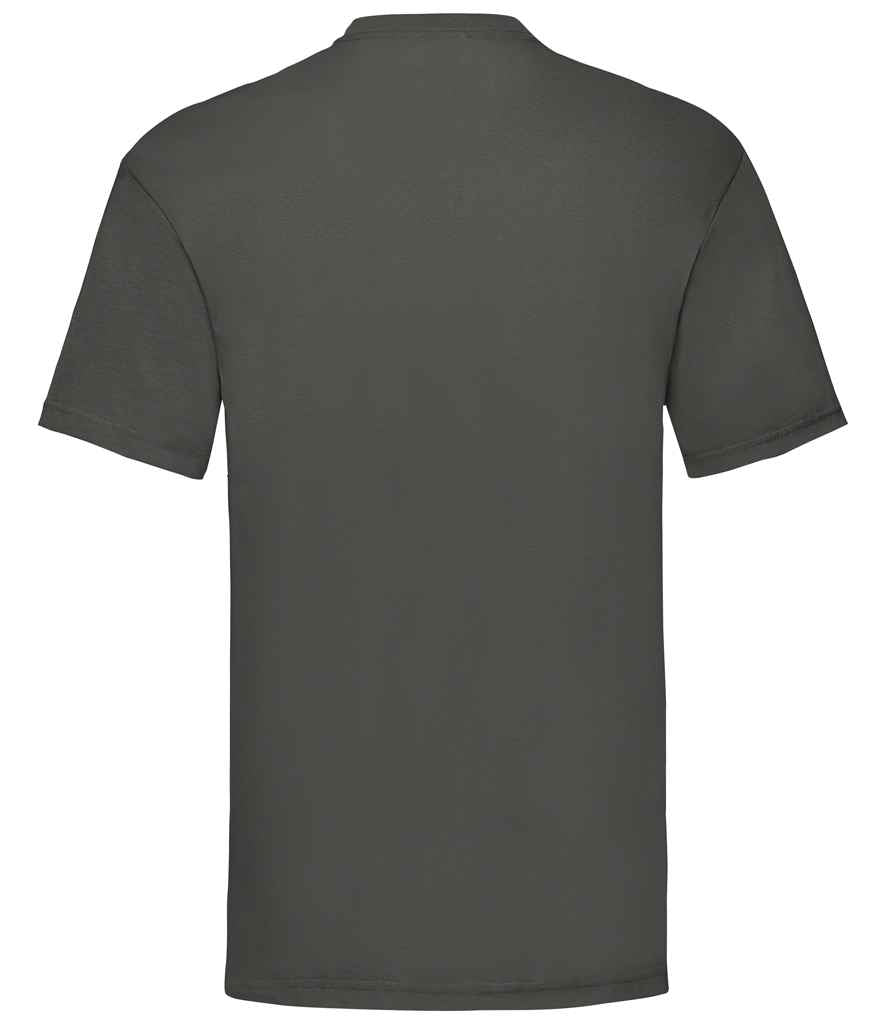 Fruit of the Loom SS6 Light Graphite Back - Ready to be Printed by Custard Workwear - Cheap Personalised and Customised Workwear in Nottinghamshire, Derbyshire and Leicestershire
