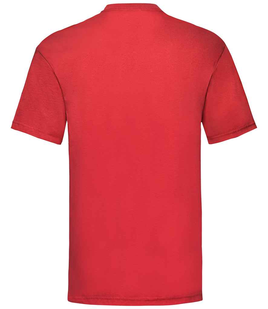 Fruit of the Loom SS6 Red Back - Ready to be Printed by Custard Workwear - Cheap Personalised and Customised Workwear in Nottinghamshire, Derbyshire and Leicestershire