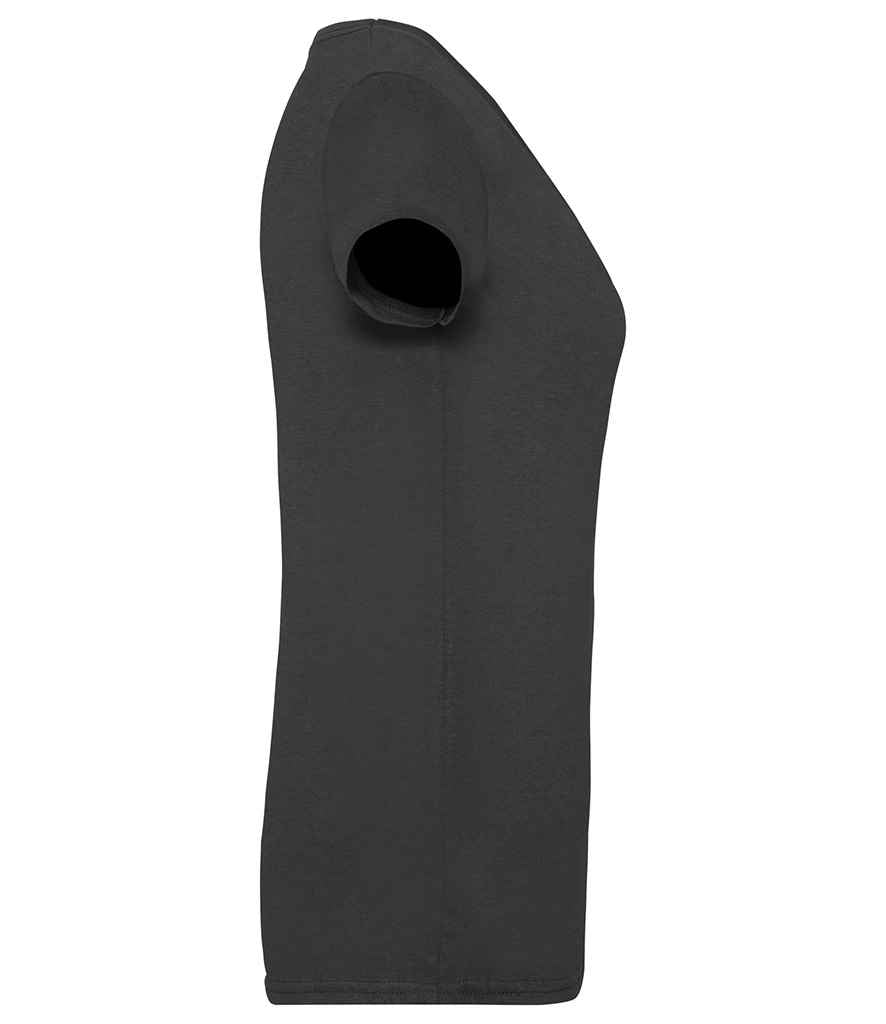 Fruit of the Loom SS702 Black Right - Ready to be Printed by Custard Workwear - Cheap Personalised and Customised Workwear in Nottinghamshire, Derbyshire and Leicestershire