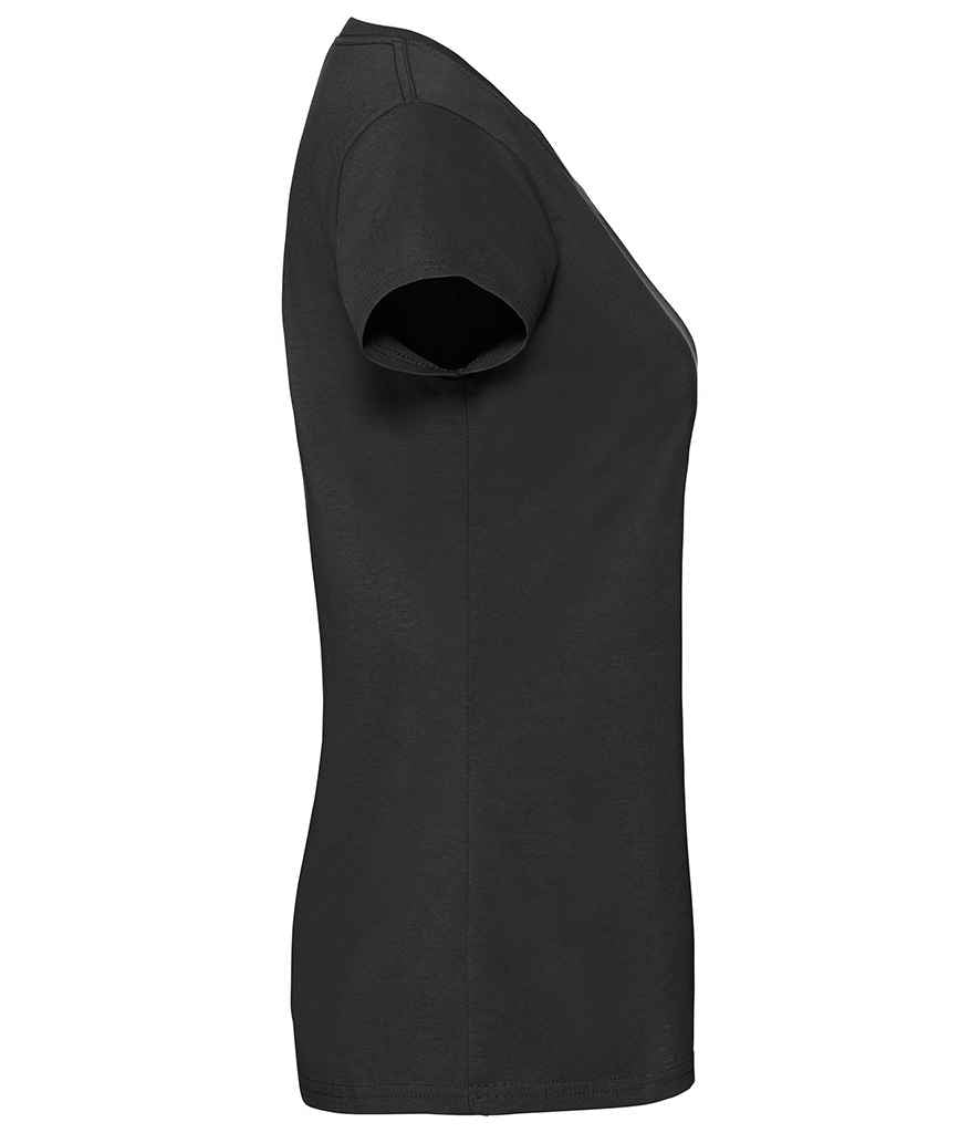 Fruit of the Loom SS720 Black Right -  Ready to be Embroidered and Printed by Custard Workwear - Cheap Personalised and Customised Workwear in Nottinghamshire, Derbyshire and Leicestershire