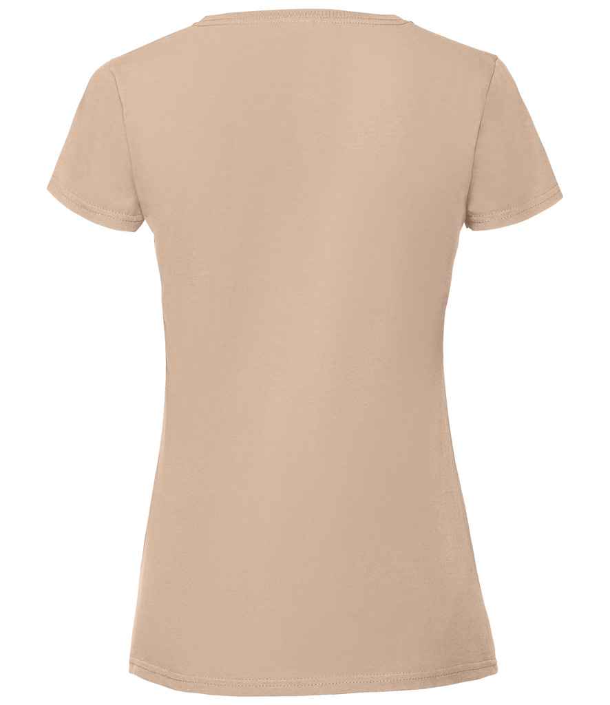 Fruit of the Loom SS720 Desert Sand Back - Ready to be Embroidered and Printed by Custard Workwear - Cheap Personalised and Customised Workwear in Nottinghamshire, Derbyshire and Leicestershire