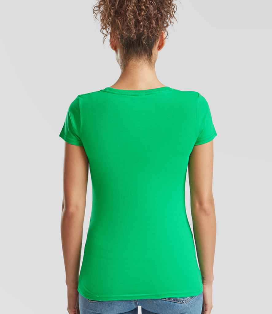 Fruit of the Loom SS720 Kelly Green Model - Ready to be Embroidered and Printed by Custard Workwear - Cheap Personalised and Customised Workwear in Nottinghamshire, Derbyshire and Leicestershire
