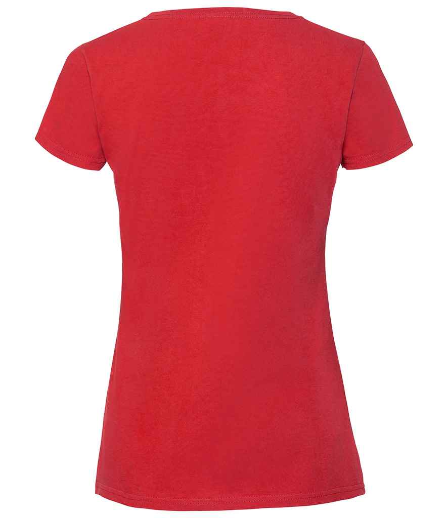 Fruit of the Loom SS720 Red Back - Ready to be Embroidered and Printed by Custard Workwear - Cheap Personalised and Customised Workwear in Nottinghamshire, Derbyshire and Leicestershire