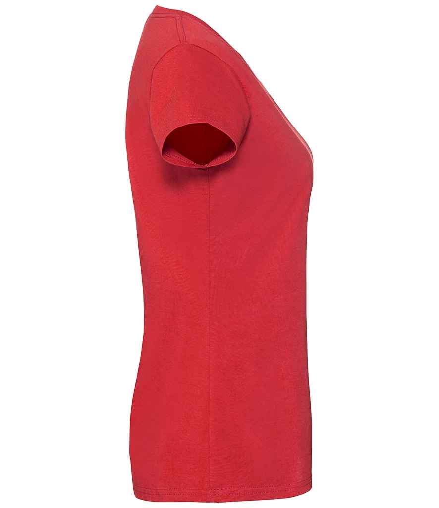 Fruit of the Loom SS720 Red Right -  Ready to be Embroidered and Printed by Custard Workwear - Cheap Personalised and Customised Workwear in Nottinghamshire, Derbyshire and Leicestershire