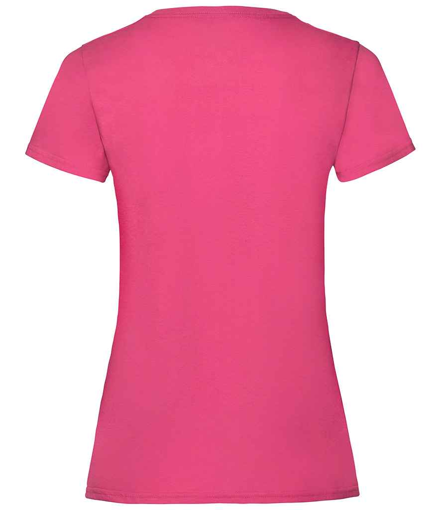 Fruit of the Loom SS77 Fuchsia Back - Ready to be Printed by Custard Workwear - Cheap Personalised and Customised Workwear in Nottinghamshire, Derbyshire and Leicestershire