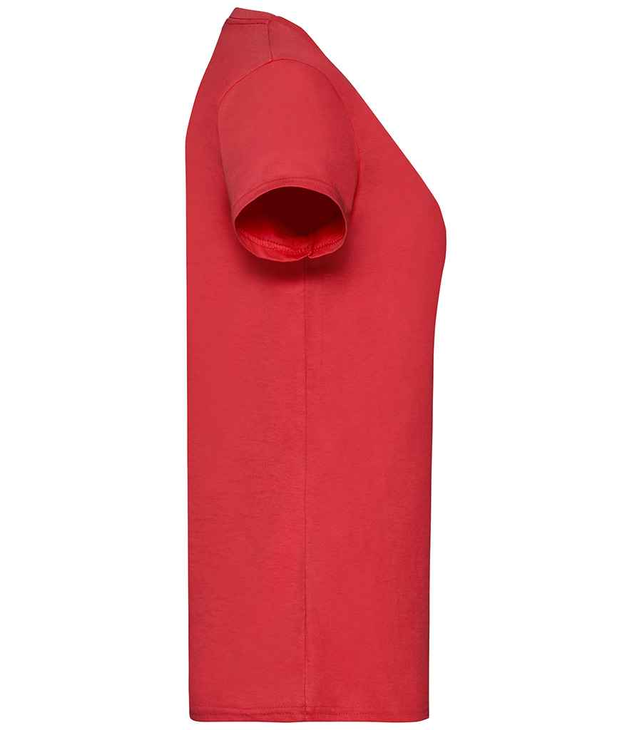 Fruit of the Loom SS77 Red Right -  Ready to be Printed by Custard Workwear - Cheap Personalised and Customised Workwear in Nottinghamshire, Derbyshire and Leicestershire