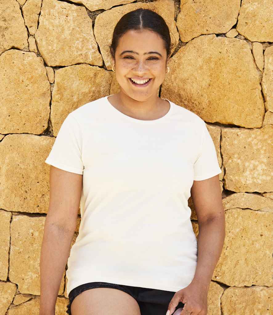 Fruit of the Loom SS77 White Model - Ready to be Printed by Custard Workwear - Cheap Personalised and Customised Workwear in Nottinghamshire, Derbyshire and Leicestershire