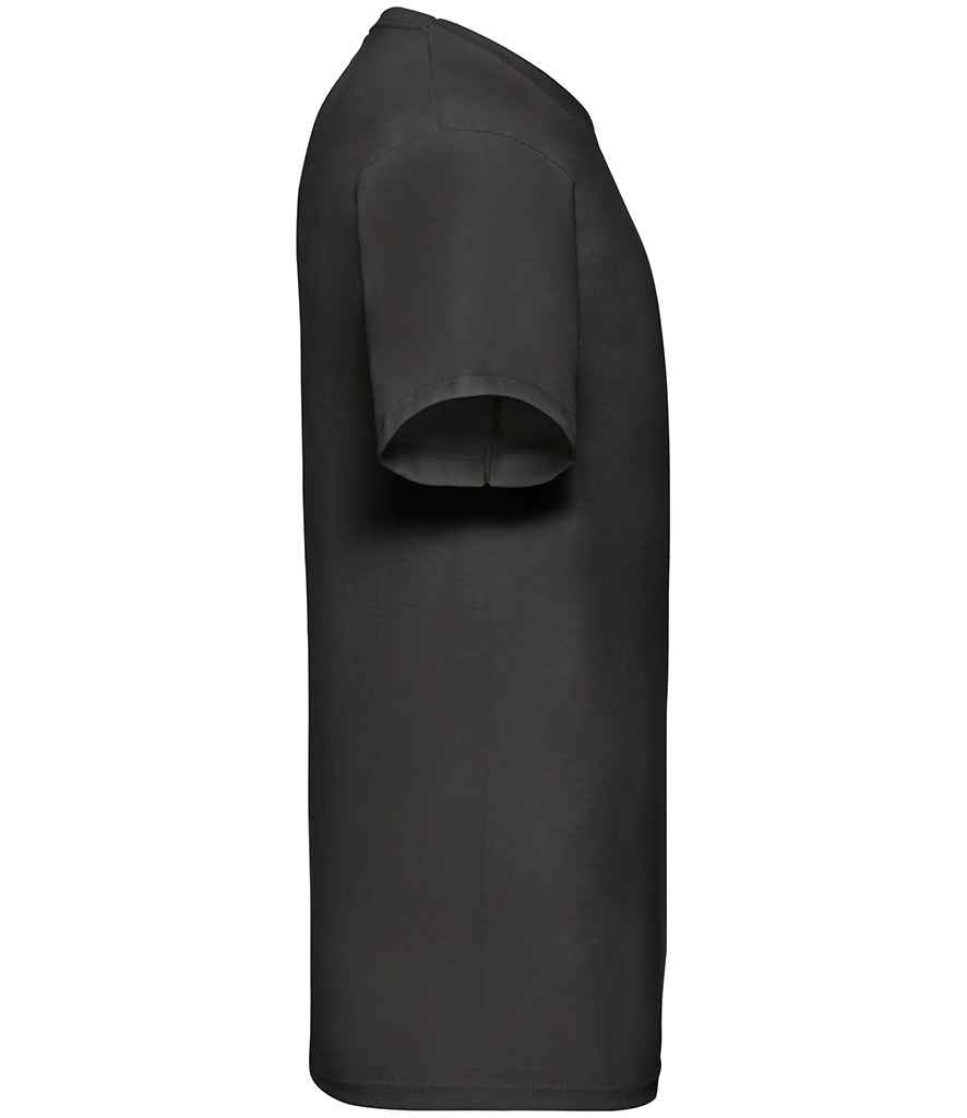 Fruit of the Loom SS7 Black Right -  Ready to be Printed by Custard Workwear - Cheap Personalised and Customised Workwear in Nottinghamshire, Derbyshire and Leicestershire