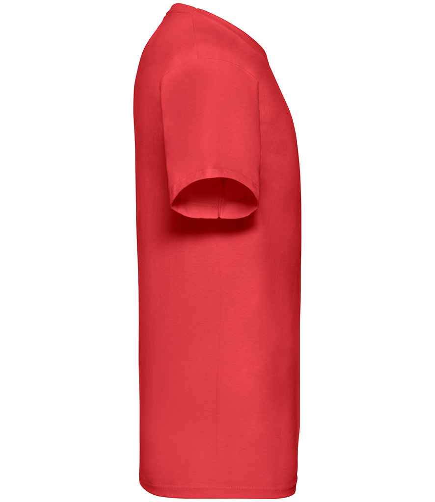 Fruit of the Loom SS7 Red Right -  Ready to be Printed by Custard Workwear - Cheap Personalised and Customised Workwear in Nottinghamshire, Derbyshire and Leicestershire