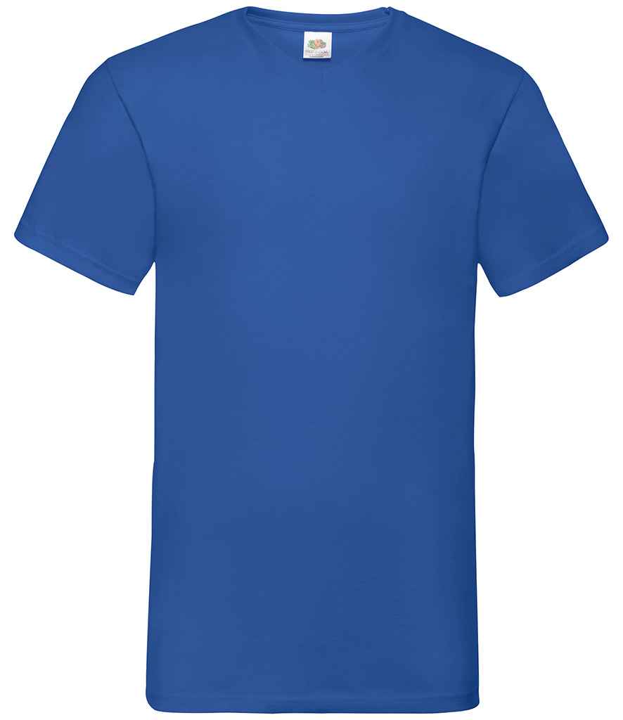 Fruit of the Loom SS7 Royal Blue Front - Ready to be Printed by Custard Workwear - Cheap Personalised and Customised Workwear in Nottinghamshire, Derbyshire and Leicestershire
