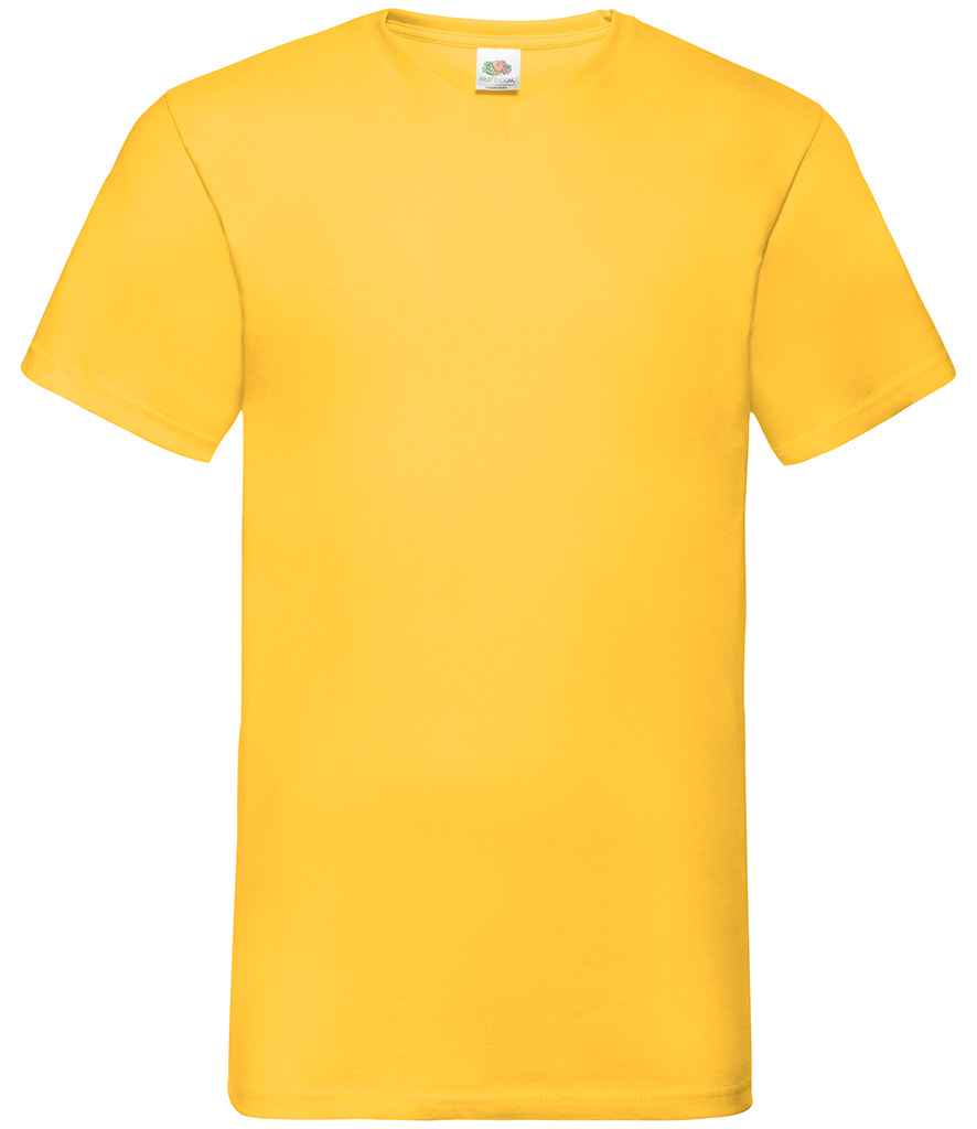 Fruit of the Loom SS7 Sunflower Front - Ready to be Printed by Custard Workwear - Cheap Personalised and Customised Workwear in Nottinghamshire, Derbyshire and Leicestershire