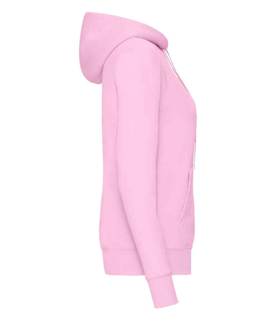 Fruit of the Loom SS801 Light Pink Right - Ready to be Embroidered and Printed by Custard Workwear - Cheap Personalised and Customised Workwear in Nottinghamshire, Derbyshire and Leicestershire