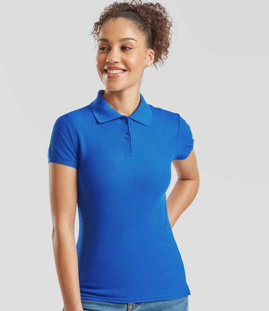 Fruit of the Loom SS86 Royal Blue Model - Ready to be Embroidered and Printed by Custard Workwear - Cheap Personalised and Customised Workwear in Nottinghamshire, Derbyshire and Leicestershire