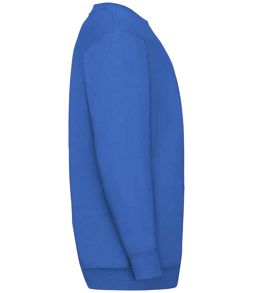 Fruit of the Loom SS9B Royal Blue Right - Ready to be Embroidered and Printed by Custard Workwear - Cheap Personalised and Customised Workwear in Nottinghamshire, Derbyshire and Leicestershire