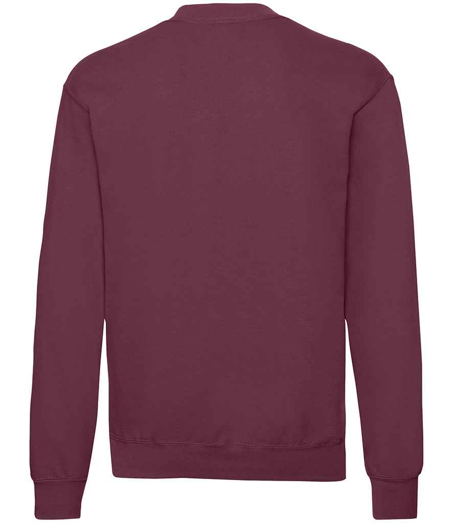 Fruit of the Loom SS9 Burgundy Back - Ready to be Embroidered and Printed by Custard Workwear - Cheap Personalised and Customised Workwear in Nottinghamshire, Derbyshire and Leicestershire