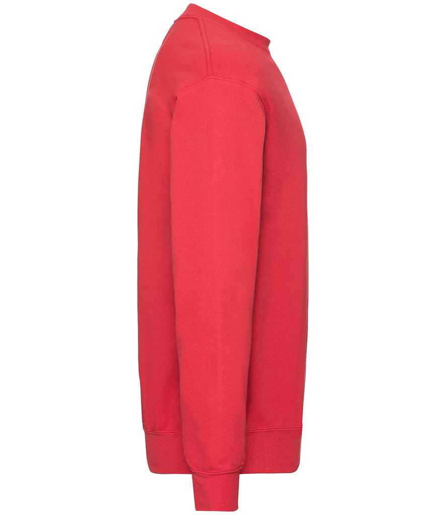 Fruit of the Loom SS9 Red Right - Ready to be Embroidered and Printed by Custard Workwear - Cheap Personalised and Customised Workwear in Nottinghamshire, Derbyshire and Leicestershire