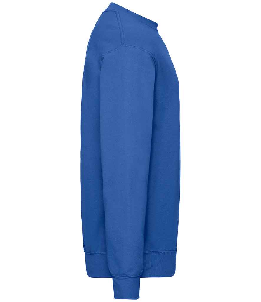 Fruit of the Loom SS9 Royal Blue Right - Ready to be Embroidered and Printed by Custard Workwear - Cheap Personalised and Customised Workwear in Nottinghamshire, Derbyshire and Leicestershire