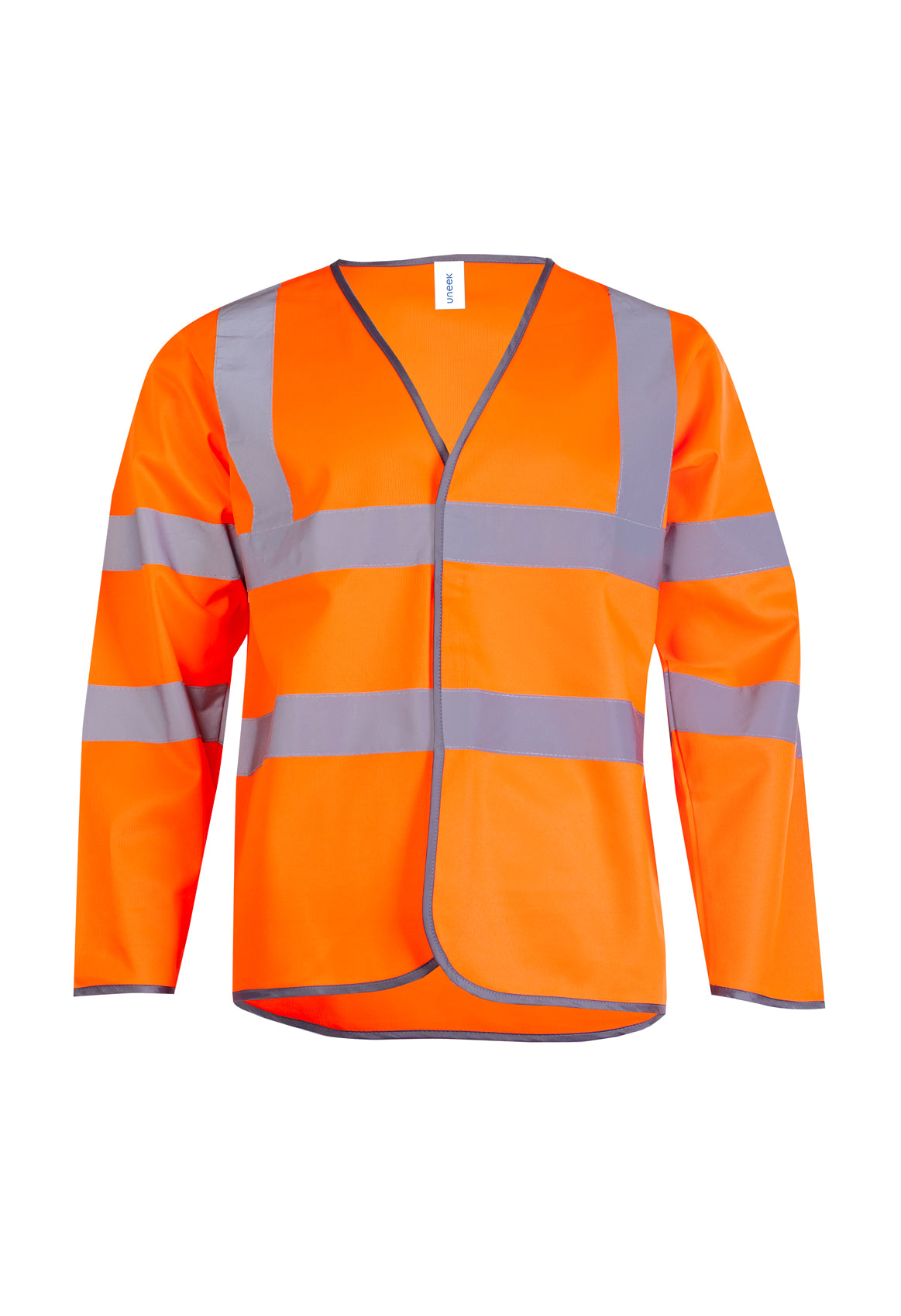 Uneek UC802 - Hi-Vis Vest Ready to be Printed by Custard Workwear - Cheap Personalised and Customised Workwear in Nottinghamshire, Derbyshire and Leicestershire
